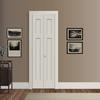 Mastercraft® 30"W x 80"H Primed Smooth 3-Panel Misson Bi-Fold Closet Door
