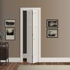 Mastercraft® 30"W x 80"H Primed Smooth 3-Panel Misson Bi-Fold Closet Door