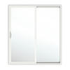 JELD-WEN® Builders Series 72"W x 80"H Black Vinyl OX Sliding Patio Door