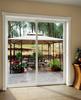 JELD-WEN® Builders Series 72"W x 80"H Black Vinyl OX Sliding Patio Door