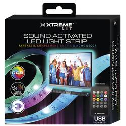 Xtreme 3 Color Changing Sound Activated LED Tape Light at Menards