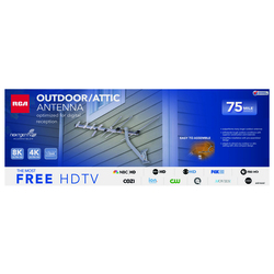 RCA Outdoor/Attic Compact Mini Yagi HDTV Antenna at Menards®