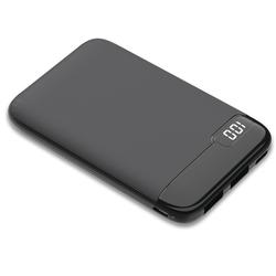 Xtreme 5000 mAh Portable Power Bank For Type-C and USB Devices,  Rechargeable, Black 