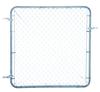 Fit-Right™  4'H x 24"-72" Wide Galvanized Chain Link Fence Walk-through Gate Kit