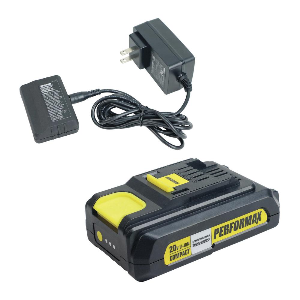 Performax® 20-Volt Lithium-Ion 2.0Ah Battery & Charger Kit