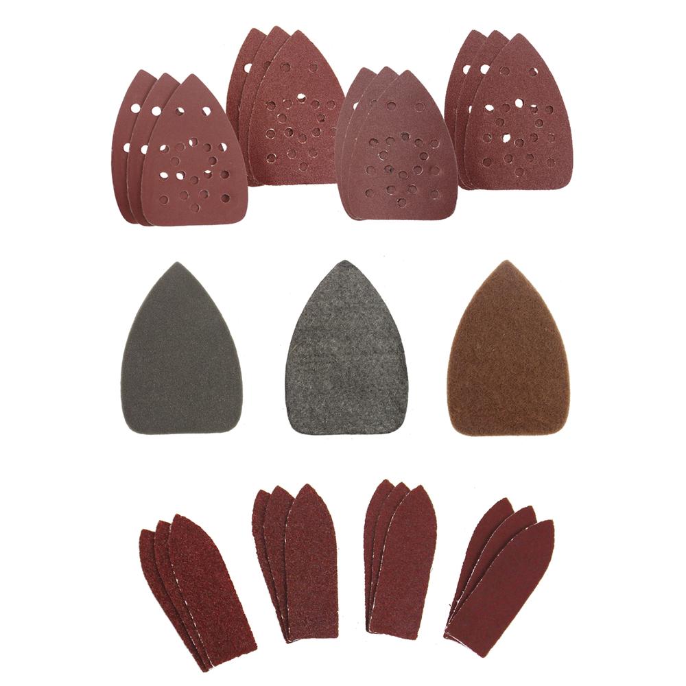 Micro Sander Kit, Sand Paper Sheets 80Pcs, Hook & Loop Sandpaper Assortment 320 To 3000 Grit 3.5...