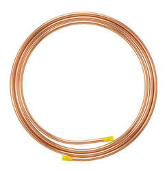 Everbilt 1/2 in. x 50 ft. Copper Refrigeration Coil D08050 - The