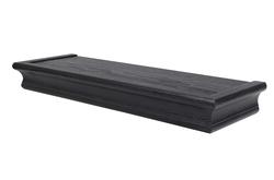 High & Mighty® 18" Black Floating Wall Shelf