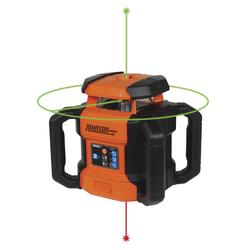 Johnson Level® GreenBrite® Dual Slope Rotary Laser Level Kit at