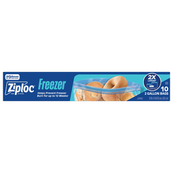 冷凍SM20 M40 ML20 Ziploc® 2-Gallon Freezer Bags - 10 ct. at Menards®