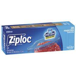 Ziploc® Gallon Freezer Bags - 28 ct. at Menards®