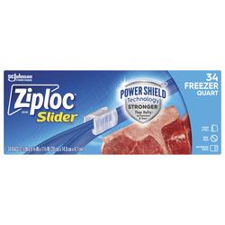 Ziploc® Quart Slider Freezer Bags - 34 ct. at Menards®