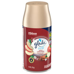 Glade PlugIns Scented Oil Air Freshener Refill, Apple Cinnamon - 2 refills, 1.34 fl oz packet