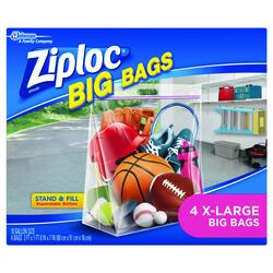 Ziploc® Big Bags XL Storage Bags - 4 Count at Menards®