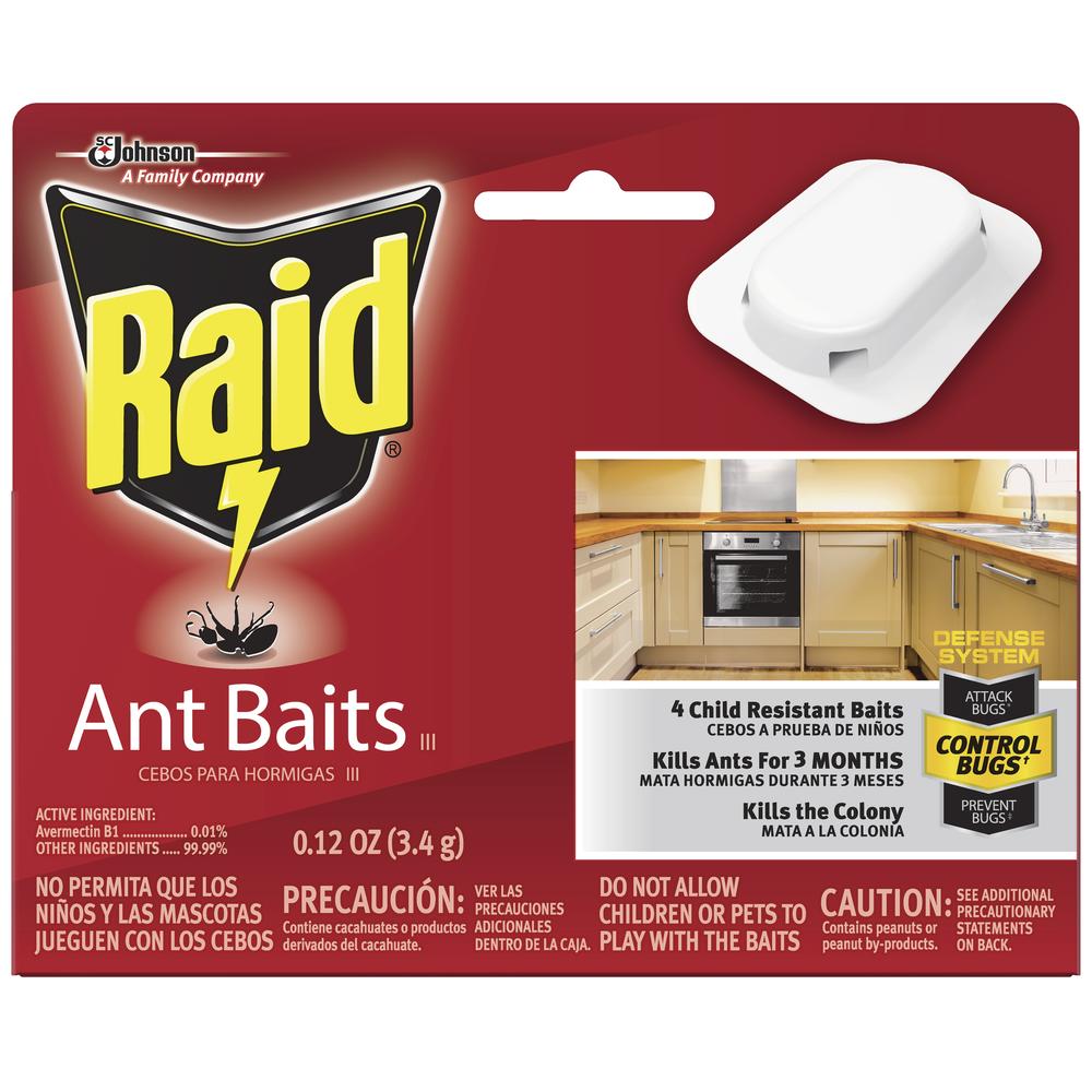 Raid Ant Bait 4 pk