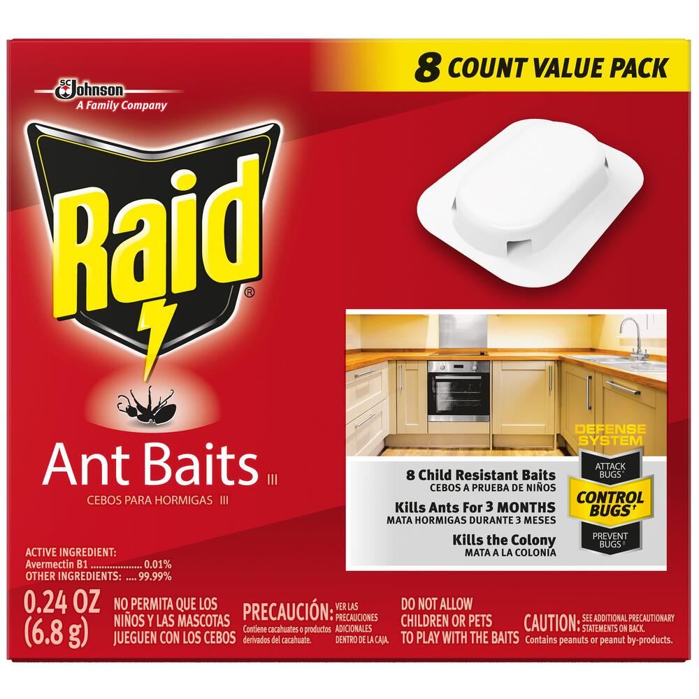 Raid Ant Bait 8 pk