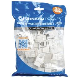 Jonard Tools® CAT6 Keystone Ethernet Jack - 25 pack at Menards®
