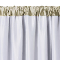 Elrene Home Fashions Aurora Kids Room Darkening Layered Sheer Curtain Panel, 52 x 63 - Pearl Gray