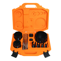 Spyder® Maintenance Tungsten Carbide Hole Saw Kit - 18 Piece at