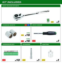 Masterforce® Control Drive® 1/4