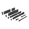 Masterforce® Control Drive® 1/2" Drive SAE & Metric Impact Socket Set - 57 Piece