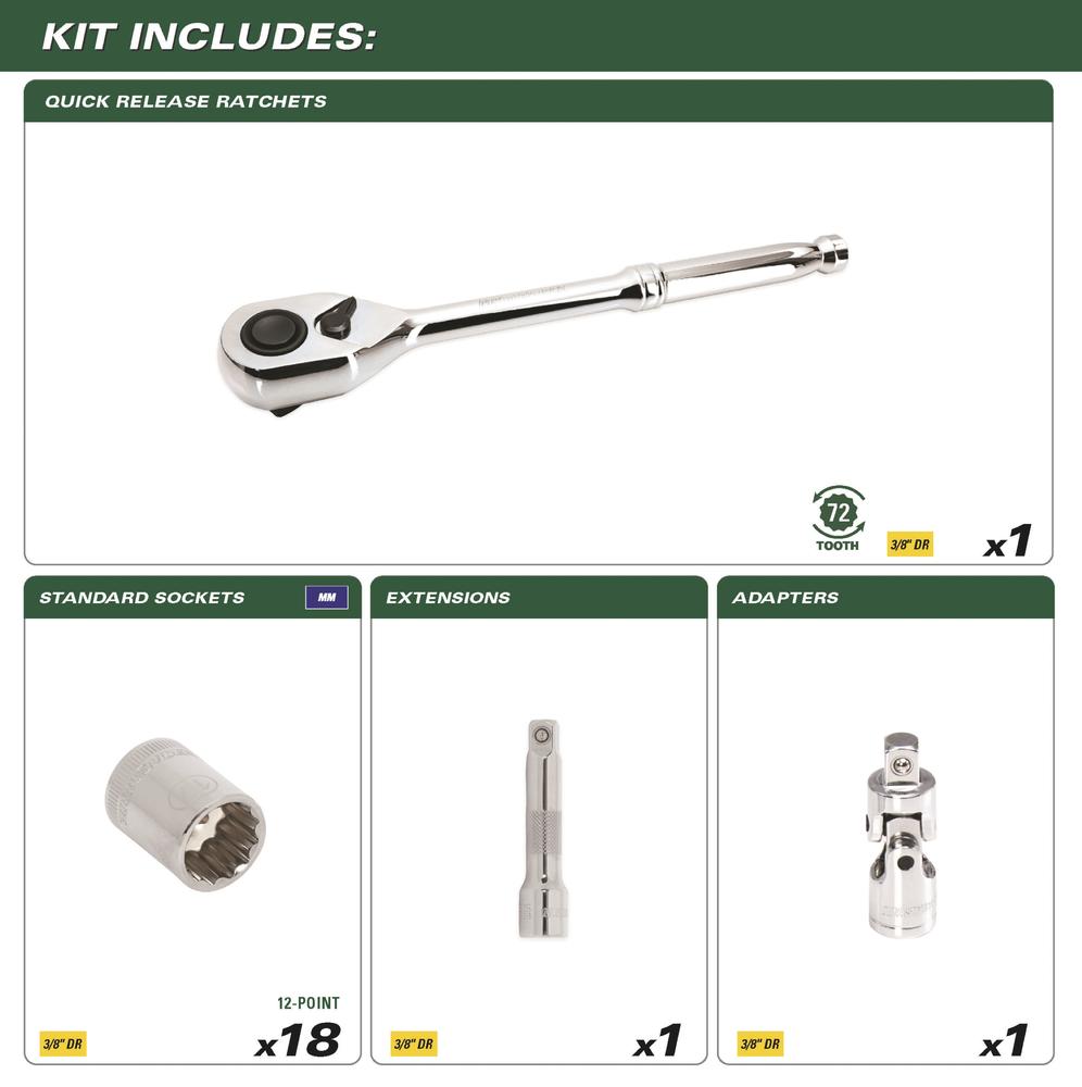 Masterforce® Control Drive® 3/8