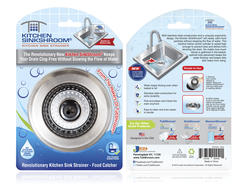 SinkShroom 3 in. - 4.5 in. Kitchen Sink Strainer KSS682 - The Home