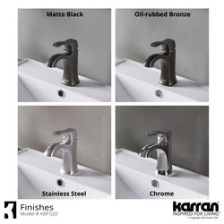 Karran Randburg One-Handle Oil-Rubbed Bronze Bathroom Faucet at Menards®