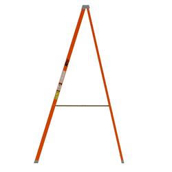 12 ft. Fiberglass Step Ladder (16 ft. Reach Height) with 300 lb. Load  Capacity Type IA Duty Rating