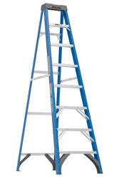 Keller® 8' Type I Fiberglass Step Ladder - 250 lb. max