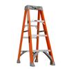 Keller® KPro™ 4' Fiberglass Type IA Step Ladder - 300 lb. Max