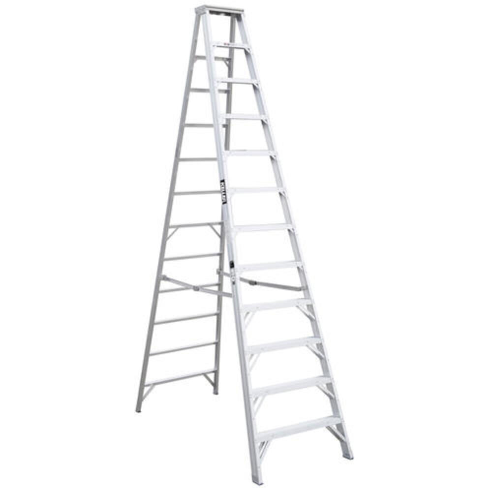 Keller® 12' Type IAA Aluminum Step Ladder - 375 lb. Max