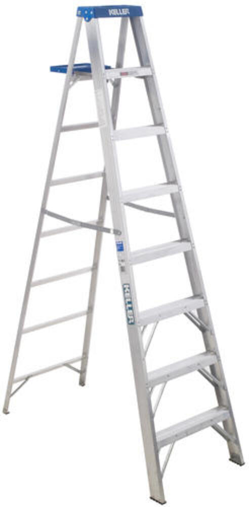 Keller 8 Type I Aluminum Step Ladder 250 lb. Max at Menards