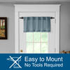 Kenney® 16"-28" Black Adjustable Multi-Use Magnetic Rod