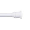 Kenney® 28"-48" Black Trumpet Standard Decorative Curtain Rod