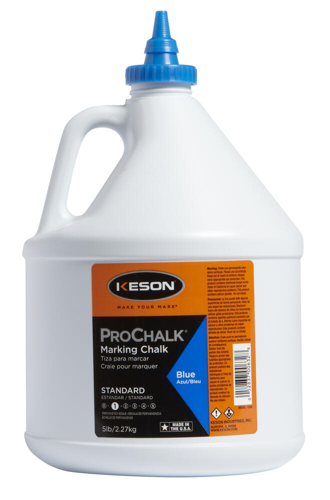 Keson® ProChalk® 5lb. Blue Chalk Refill