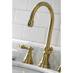 Kingston Brass Governor 8 in. Widespread 2-Handle High-Arc