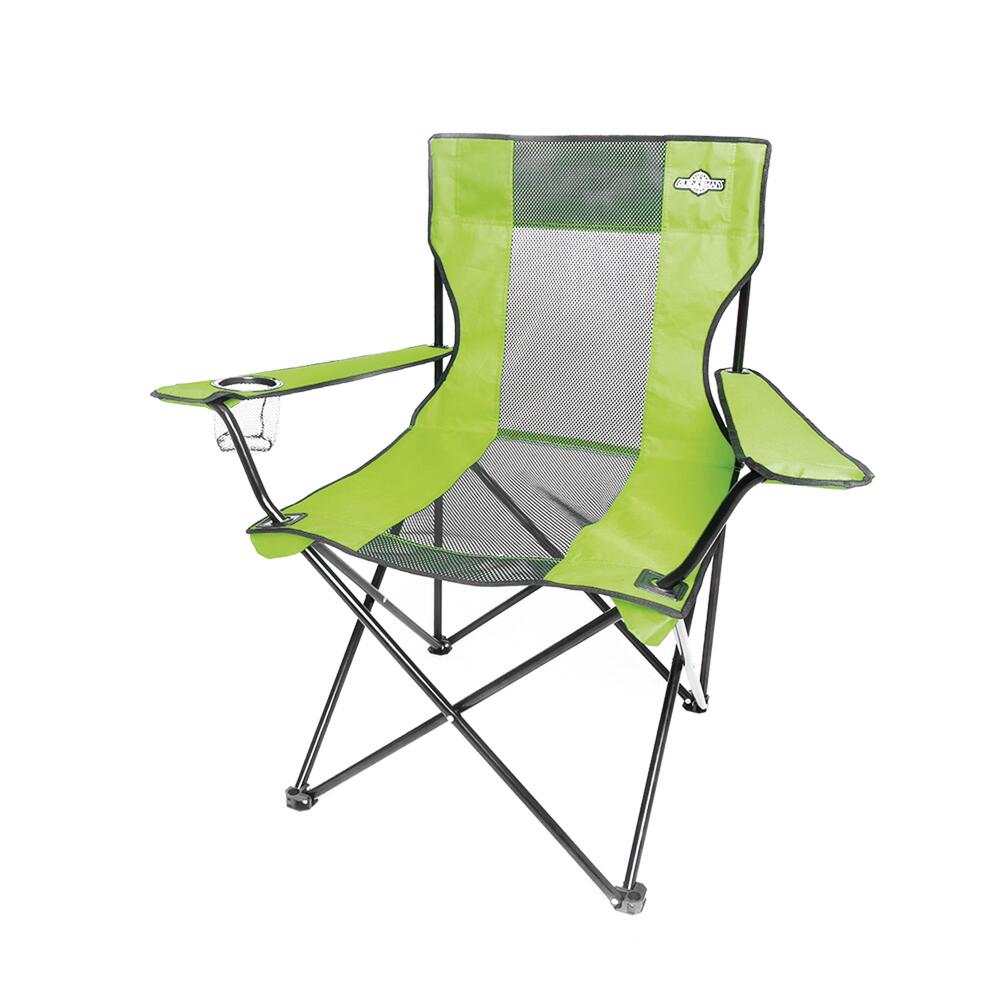 Guidesman® Mesh Sport Folding Quad Chair