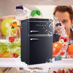 Galanz® Vinyl Black 3.1 cu ft Compact Refrigerator at Menards®