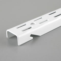 FreedomRail 6-1/2 In. White Twin-Track Shelving Bracket 7913100611