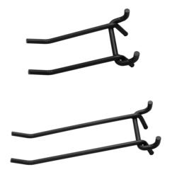 8 double peg hooks (set of 3)