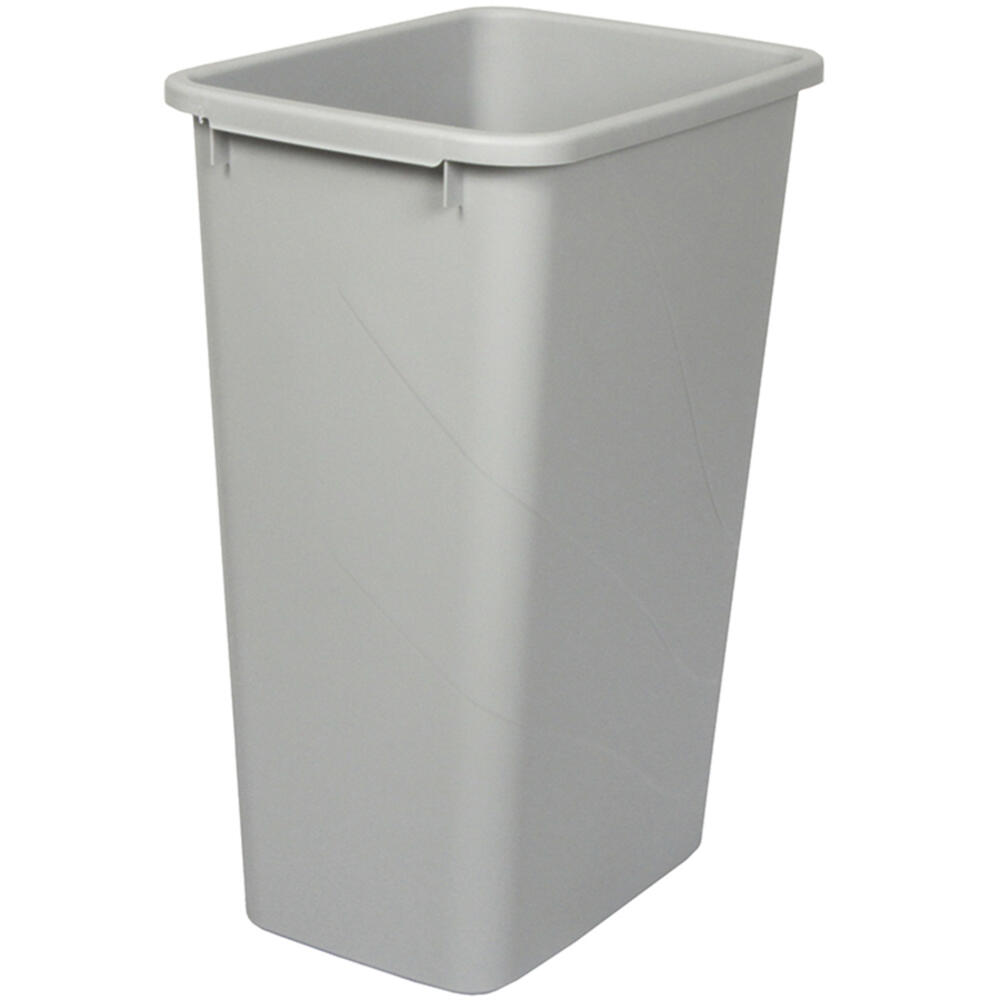 Knape & Vogt 35-Quart Plastic Pull Out Trash Can