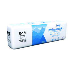 Knauf® Performance+® R-15 Kraft-Faced Fiberglass Insulation Batt 3-1/2 ...