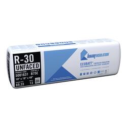 R 30 EcoBatt Unfaced Fiberglass Insulation Batt 10