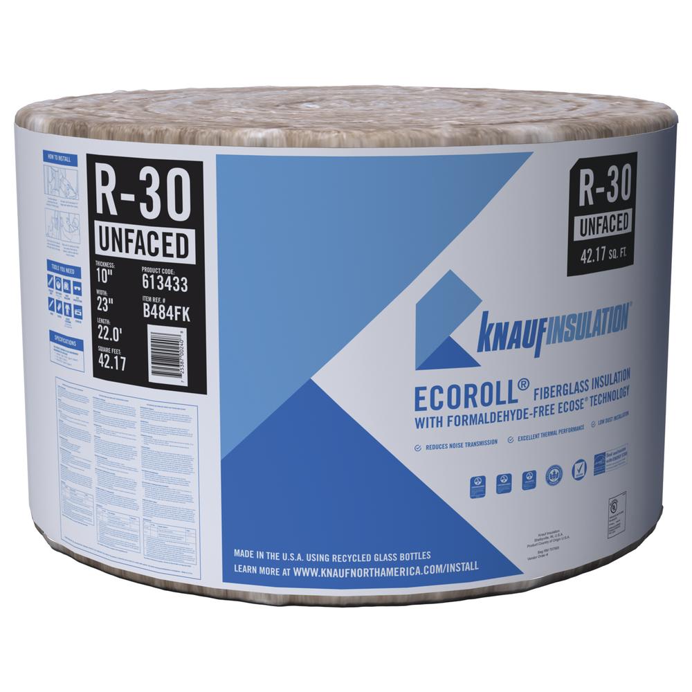 R-25 EcoRoll™ Unfaced Fiberglass Insulation Roll 8-1/2 R-25 EcoRoll™ Unfaced Fiberglass Insulation Roll 8-1/2