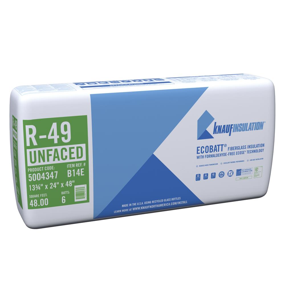 R-49 Guardian Unfaced Fiberglass Insulation Batt 13-3/4 R-49 Guardian Unfaced Fiberglass Insulation Batt 13-3/4