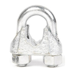 Baron 260-7/8 7/8 Inch Galvanized Wire Rope Clip: Wire Cable Clamps or  Clips (042453012568-1)