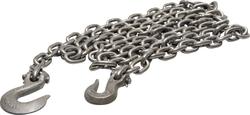 3/8 Inch x 14 Feet Grade 43 Tow Chain with Grab Hooks