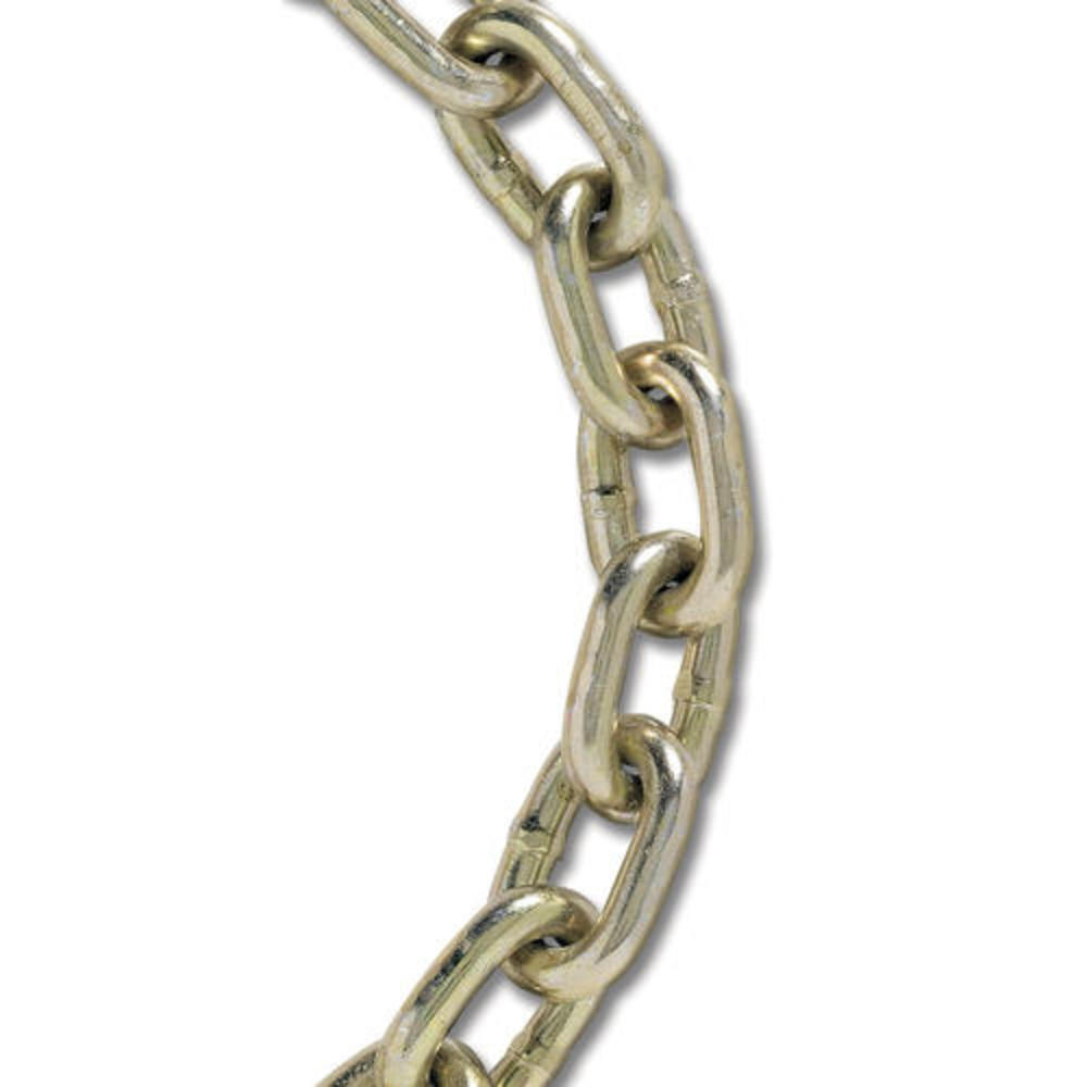 SecureLine® 1/4" x 10' Yellow Chromate Transport Chain