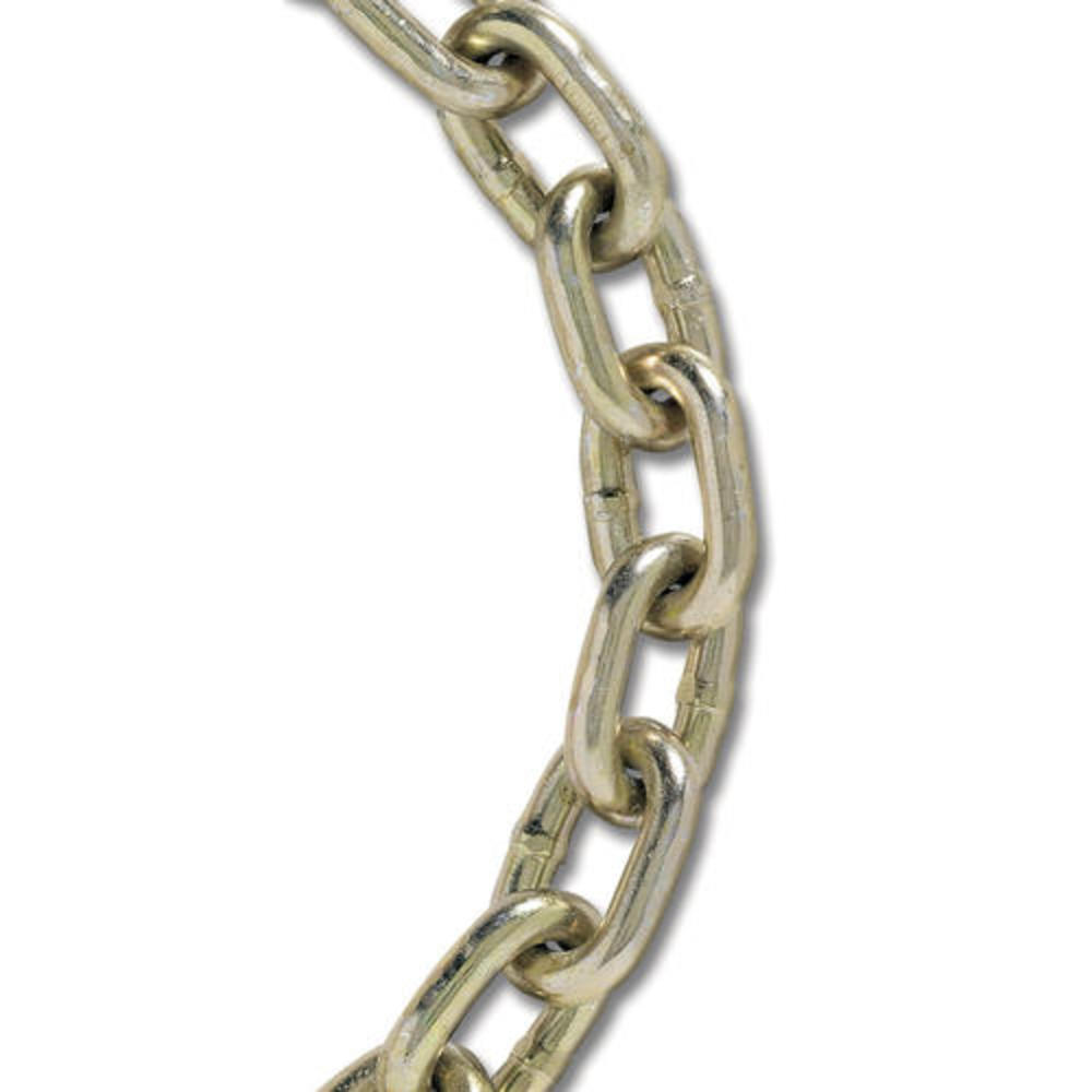 SecureLine® 1/4" x 20' Yellow Chromate Transport Chain